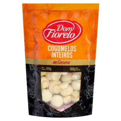 COGUMELO CHAMPIGNON EM CONSERVA INTEIRO SACHÊ 100G