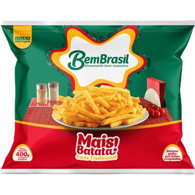 BATATA PALITO TRADICIONAL BEM BRASIL 400G