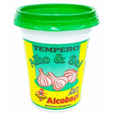 TEMPERO ALHO & SAL ALCOBAÇA 300G