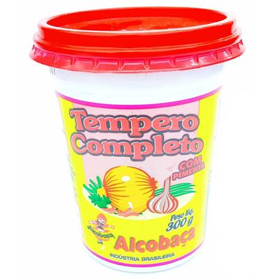 TEMPERO COMPLETO COM PIMENTA ALCOBAÇA 300G