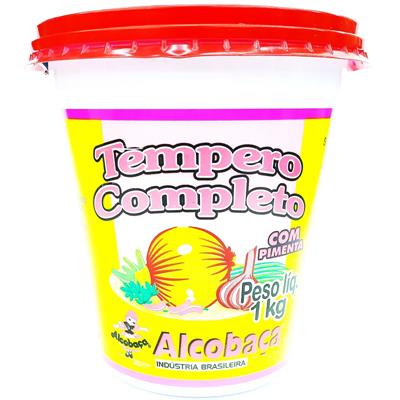 TEMPERO COMPLETO COM PIMENTA ALCOBAÇA 1KG