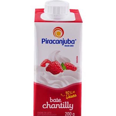 CREME DE LEITE UHT BATE CHANTILLY PIRACANJUBA 200G