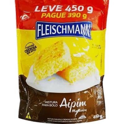 MISTURA PARA BOLO SABOR AIPIM FLEISCHMANN 450G