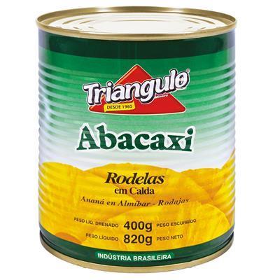 ABACAXI EM RODELAS TRIANGULO 400G