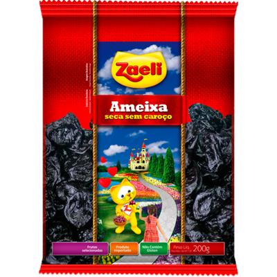 AMEIXA SECA SEM CAROÇO ZAELI 200G