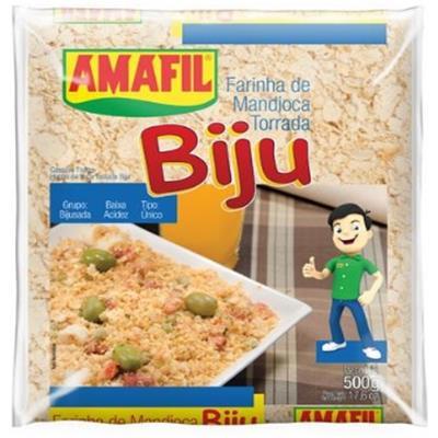 FARINHA DE MANDIOCA BIJU AMAFIL 500G