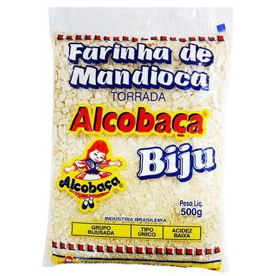 FARINHA DE MANDIOCA BIJU ALCOBAÇA PACOTE 500G