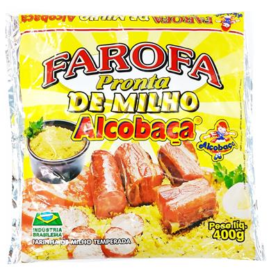 FAROFA DE MILHO ALCOBAÇA 400G