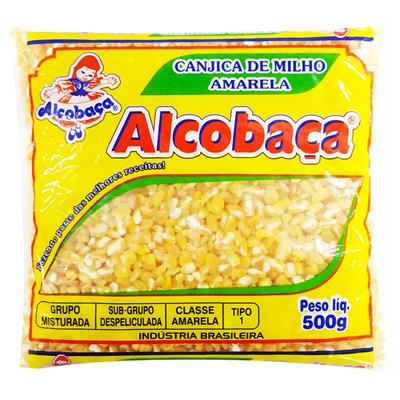 CANJICA DE MILHO AMARELA ALCOBAÇA 500G