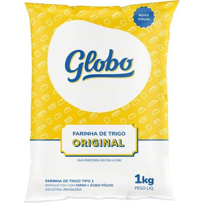 FARINHA DE TRIGO ORIGINAL TIPO 1 GLOBO 1KG