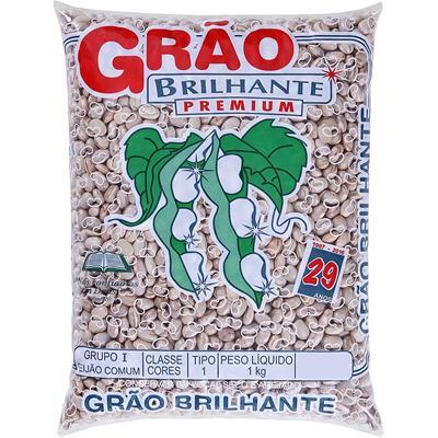 FEIJÃO COMUM TIPO 1 GRÃO BRILHANTE 1KG