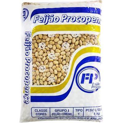FEIJÃO COMUM CARIOCA TIPO 1 PROCOPENSE 1KG