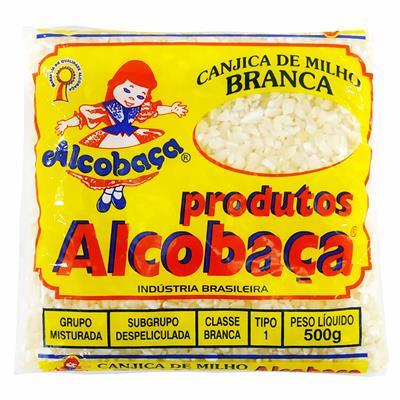 CANJICA DE MILHO BRANCA ALCOBAÇA 500G