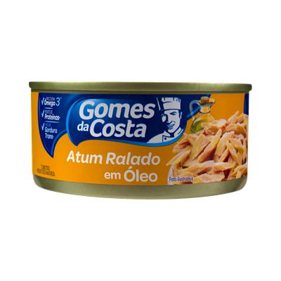 ATUM COM ÓLEO RALADO GOMES DA COSTA LATA 130G