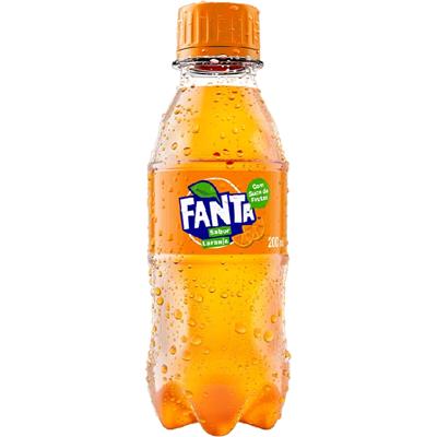 REFRIGERANTE SABOR LARANJA FANTA 200ML