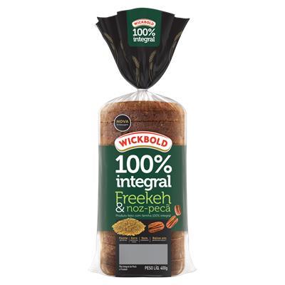 PÃO INTEGRAL FREEKEH E NOZ-PECÃ WICKBOLD 400G