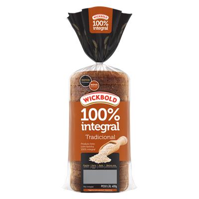 PÃO INTEGRAL TRADICIONAL WICKBOLD PACOTE 400G