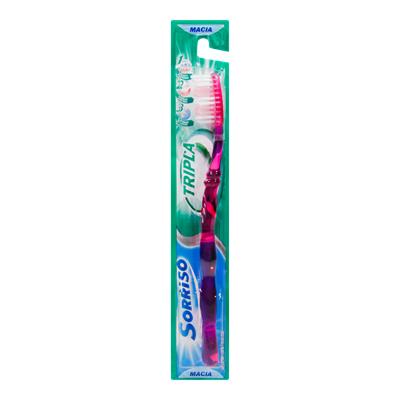 ESCOVA DENTAL MACIA TRIPLA 123 SORRISO BLISTER 1UN
