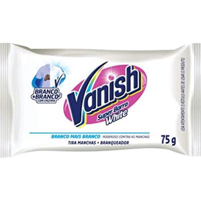 TIRA MANCHAS EM BARRA BRANQUEADOR WHITE VANISH 75G