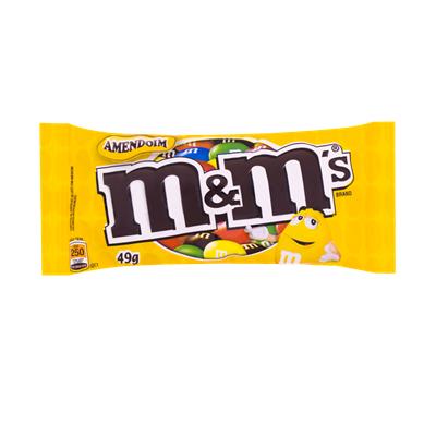 CONFEITO DE CHOCOLATE AO LEITE M&M'S 49G