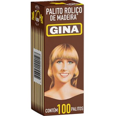 PALITOS ROLIÇO DE MADEIRA GINA 100UN
