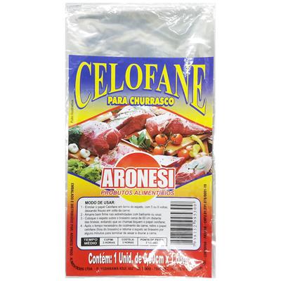 PAPEL CELOFANE PARA CHURRASCO ARONESI 1UN