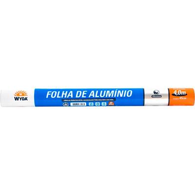 FOLHA DE ALUMÍNIO DE 4M WYDA 1UN