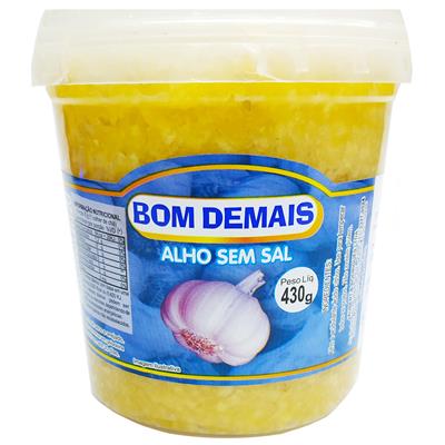 ALHO SEM SAL BOM DEMAIS 430G 