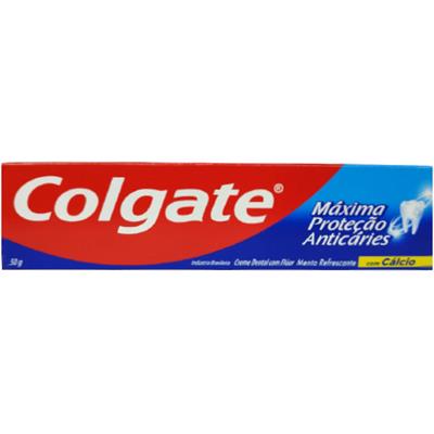 CREME DENTAL MÁXIMA PROTEÇÃO ANTICÁRIE COLGATE 50G