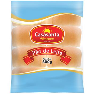 PÃO DE LEITE CASASANTA 300G