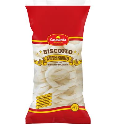 BISCOITO DE POLVILHO MINEIRINHO CASASANTA 75G