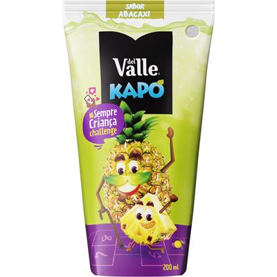 SUCO SABOR ABACAXI DEL VALLE KAPO 200ML - Supermercado Rampani
