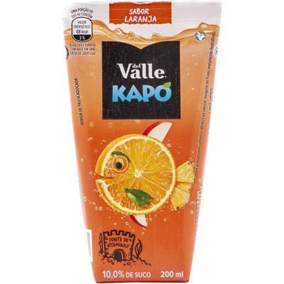 SUCO SABOR LARANJA DEL VALLE KAPO 200ML