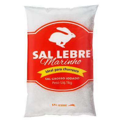 SAL GROSSO IODADO MARINHO LEBRE PACOTE 1KG