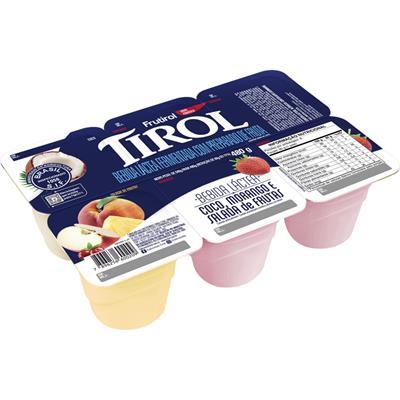 BEBIDA LÁCTEA COCO MORANGO SALADA TIROL 6 UN