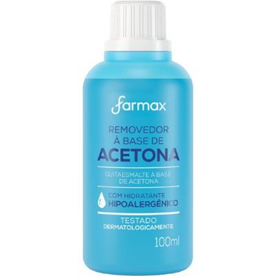 REMOVEDOR À BASE DE ACETONA FARMAX 100ML