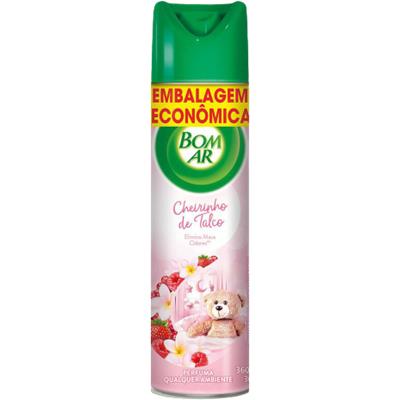 NEUTRALIZADOR DE ODORES DE TALCO BOM AR 360ML