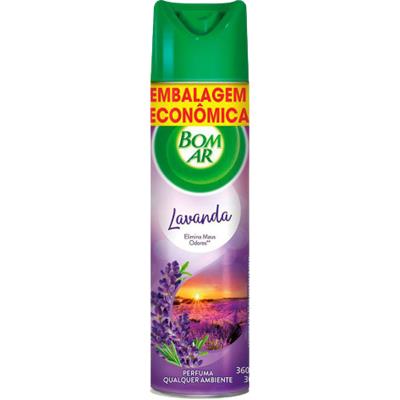NEUTRALIZADOR DE ODORES DE LAVANDA BOM AR 360ML