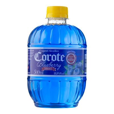 COQUETEL ALCOÓLICO BLUEBERRY COROTE GARRAFA 500ML