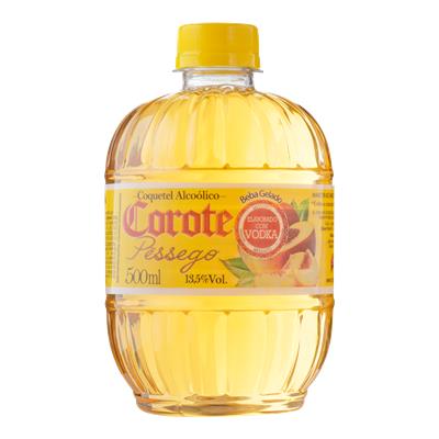 COQUETEL ALCOÓLICO PÊSSEGO COROTE GARRAFA 500ML
