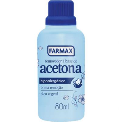 ACETONA COM ÓLEO VEGETAL FARMAX 80ML