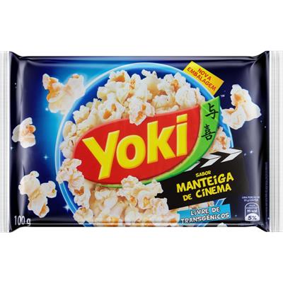 PIPOCA SABOR MANTEIGA DE CINEMA YOKI 100G