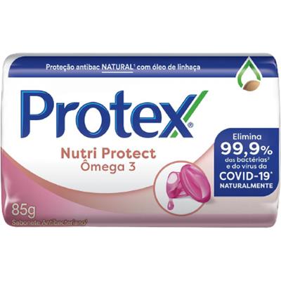 SABONETE BARRA ANTIBACTERIANO PROTEX ÔMEGA 3 85G