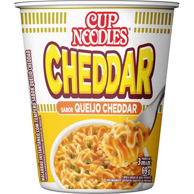 MACARRÃO SABOR QUEIJO CHEDDAR CUP NOODLES 69G