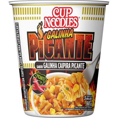 MACARRÃO GALINHA CAIPIRA PICANTE CUP NOODLES 68G
