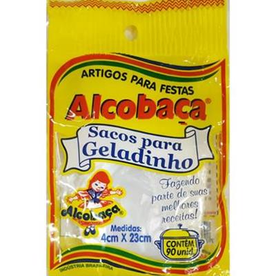 SACOS PARA GELADINHO ALCOBAÇA 90UN