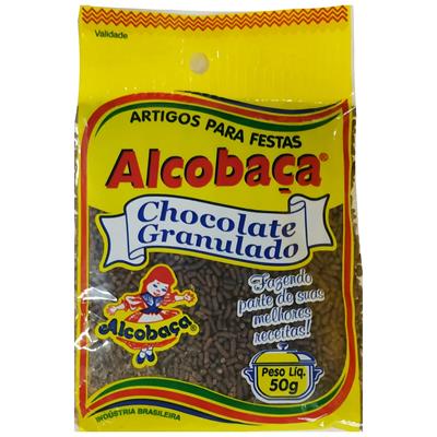 CHOCOLATE GRANULADO ALCOBAÇA 50G