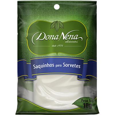 SAQUINHO PARA SORVETE DONA NENA 10G 80UN