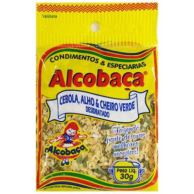 TEMPERO CEBOLA, ALHO & CHEIRO VERDE ALCOBAÇA 30G