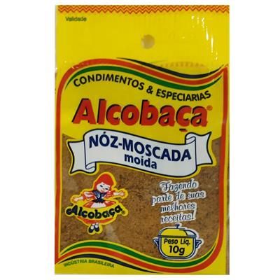 NOZ MOSCADA MOÍDA ALCOBAÇA 10G
